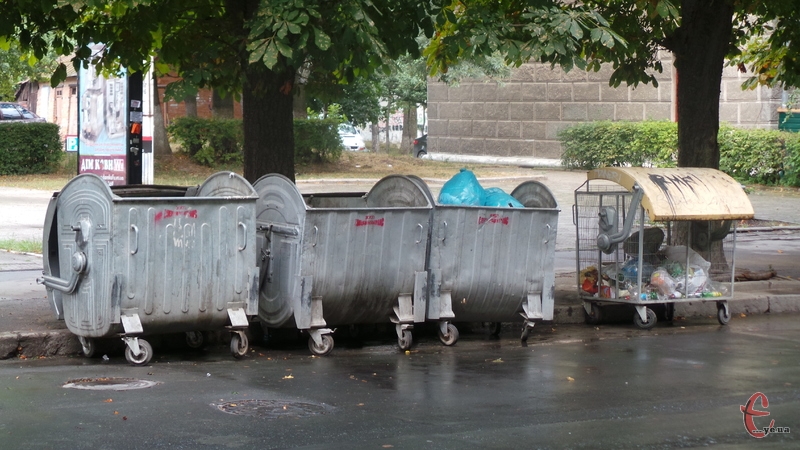 У місті намагаються запровадити роздільний збір сміття