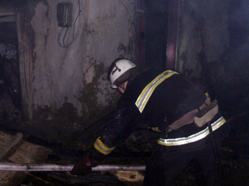 Під час ліквідації пожежі рятувальники виявили тіло 63-річної жінки