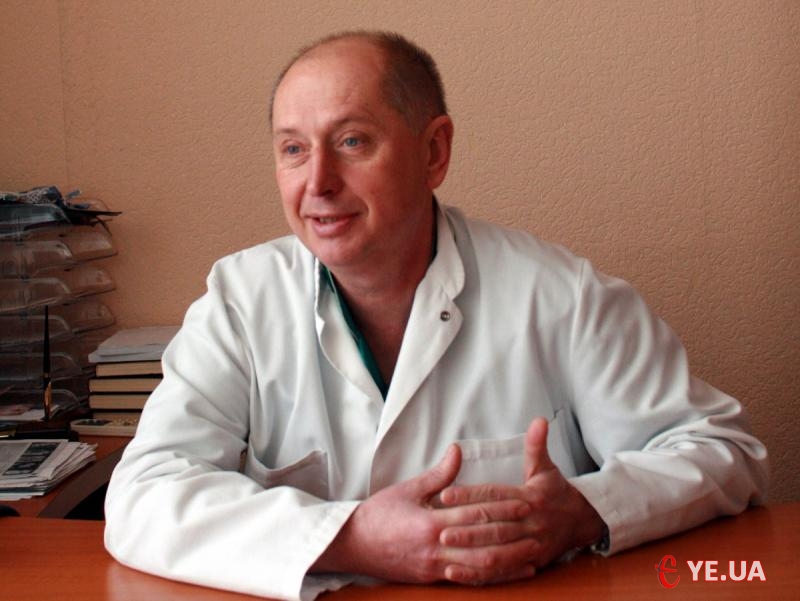 Завідуючий відділенням термічних травм та пластичної і реконструктивної хірургії Олександр Гринчук