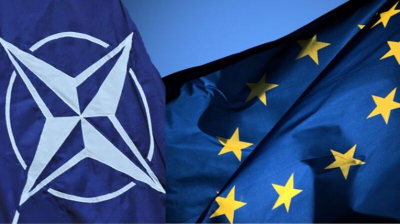 Приблизно 87% українців підтримують вступ до ЄС, а 76% — до НАТО