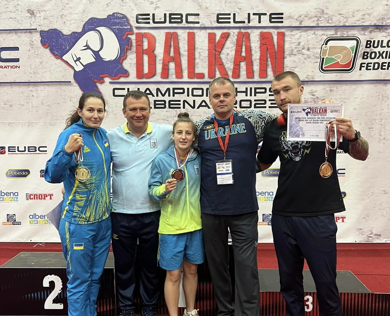 Представники Хмельниччини на чемпіонаті Балкан з боксу серед еліти добули дві золотих та одну бронзову медаль