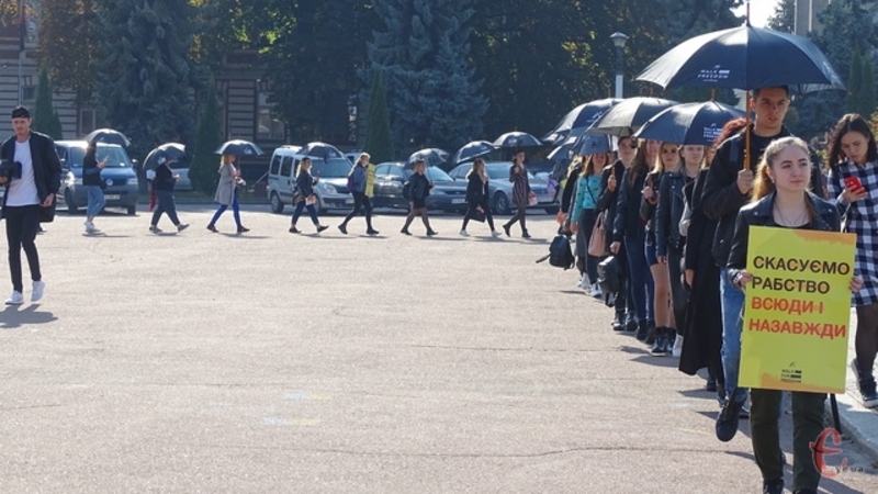 18 жовтня минулого року у Хмельницькому відбулась мовчазна "Хода за свободу"