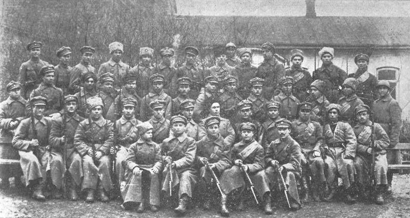 Один з підрозділів Січових стрільців. Проскурів, березень 1919-го