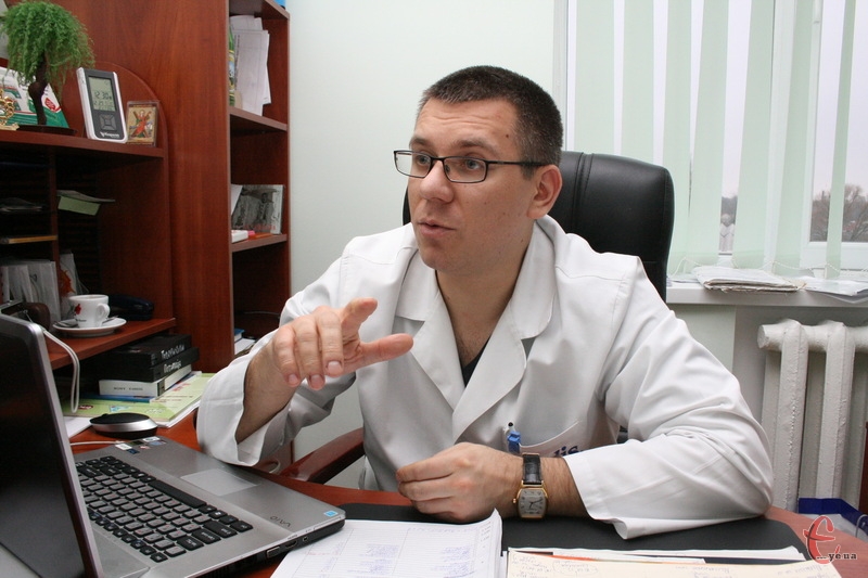 Андрій Кланца, головний лікар Хмельницького обласного кардіологічного диспансеру
