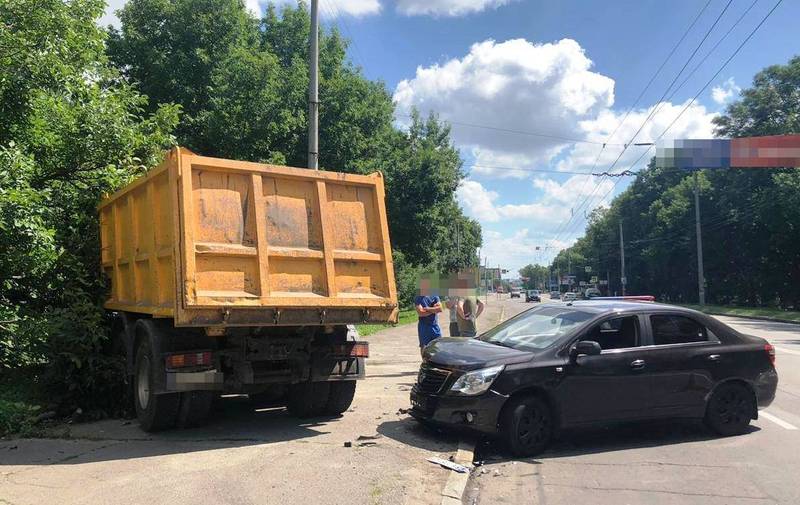 Аварія сталася на вулиці Львівське шосе