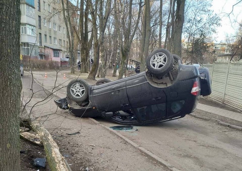 Аварія сталася на вулиці Тернопільській
