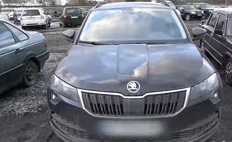 Автомобіль Шкода передадуть на потреба Збройних сил України