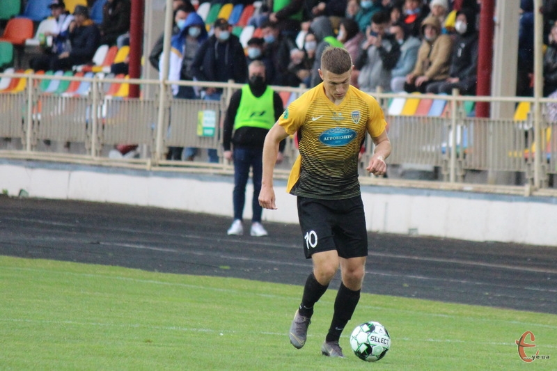 Дмитро Юхимович провів увесь матч у складі Агробізнесу в матчі проти Кременя