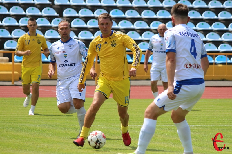 Лев Сергеєв забив два голи в матчі пам