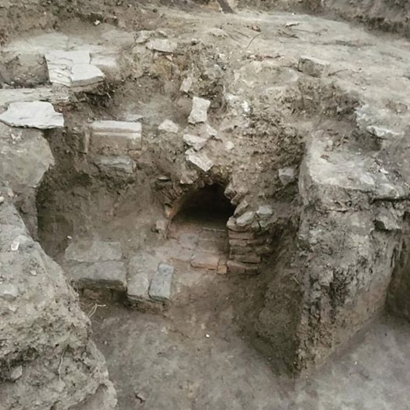Знайдена піч у самісінькому історичному центрі Кам’янця