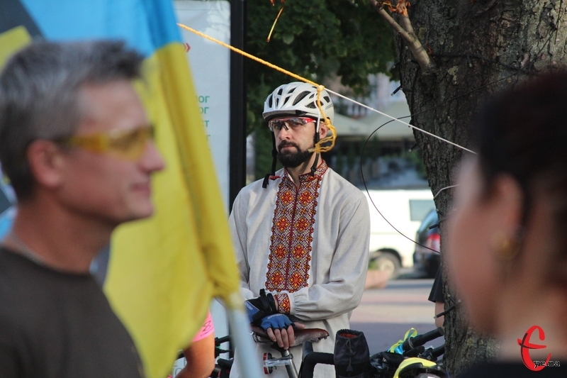 Учасники велозаїзду проїхали центральними вулицями міста