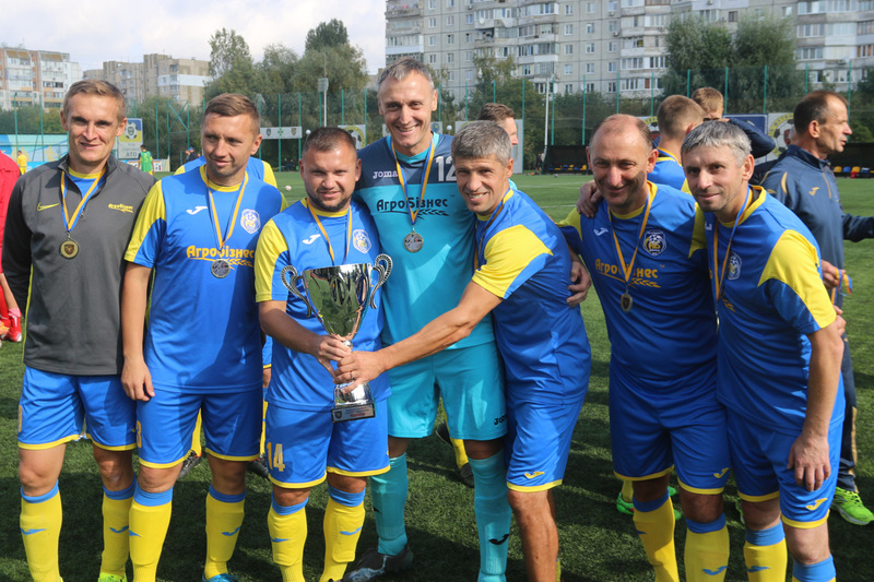 Ветеранська команда Агробізнеса другий рік поспіль стала чемпіоном України