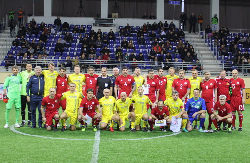 Ветеранська збірна України з футболу втретє зіграє в Кубку легенд, який розігрують у Грузії
