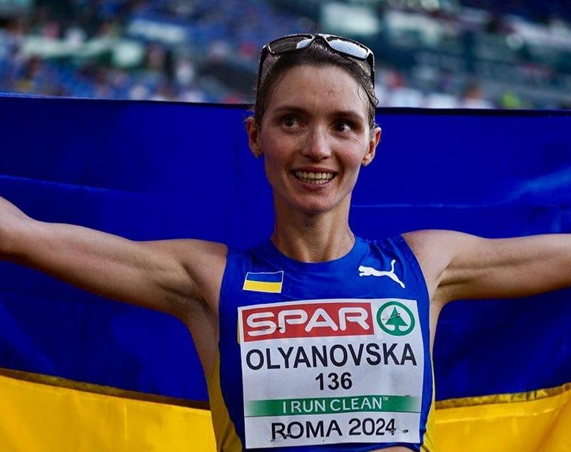 Людмила Оляновська здобула бронзову медаль чемпіонату Європи-2024 з легкої атлетики