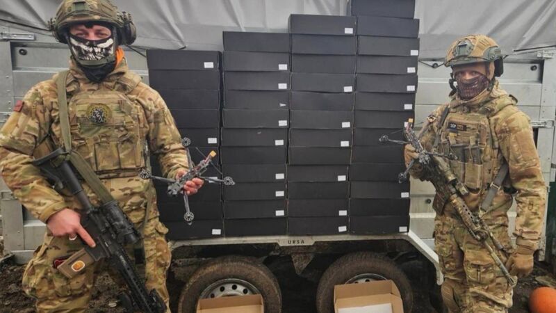 Воїни отримали 50 fvp-дронів від Нетішинської громади