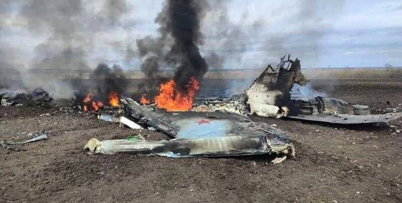 Сили оборони України продовжують збивати літаки загарбників