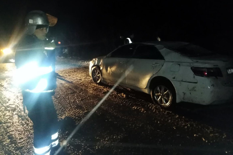 Автомобіль з трьома громадянами Ізраїля опинився в кюветі