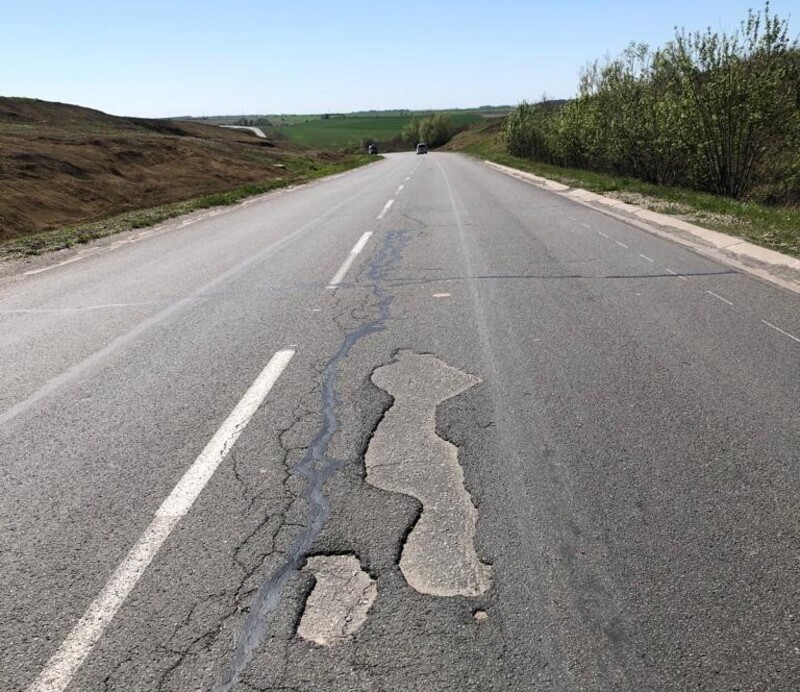 Неякісний ремонт дороги наніс збитків державі у понад 9 мільйонів гривень