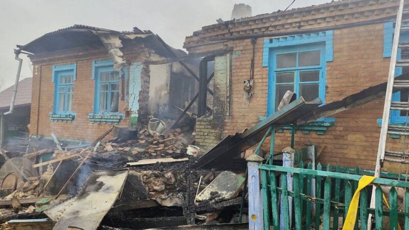 Під час ворожої ракетної атаки 15 лютого в області руйнувань зазнало кілька приватних будинків та об