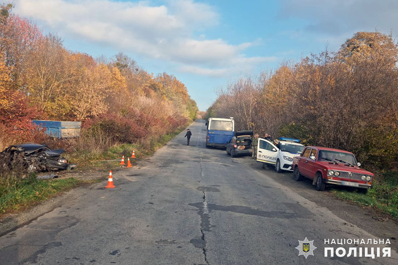 Аварія сталася поблизу селища Нова Ушиця