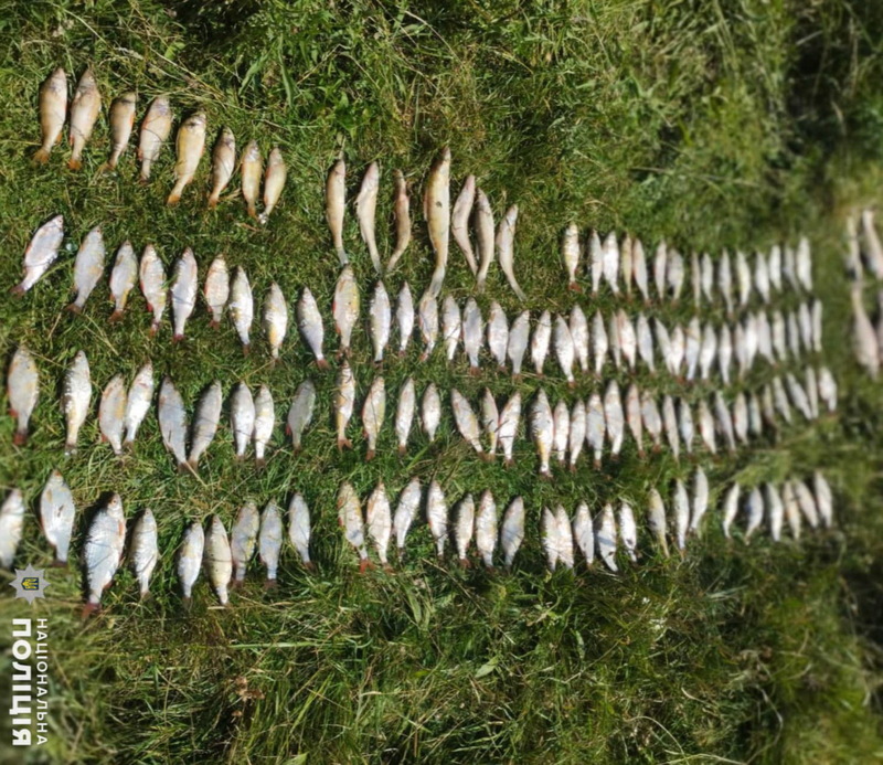 На Летичівщині, 10 липня, виявили браконьєра, який рибалив сітками