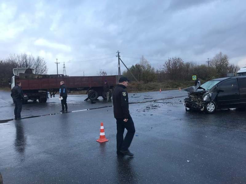 Аварія сталася на Давидковецькому перехресті Хмельницького району