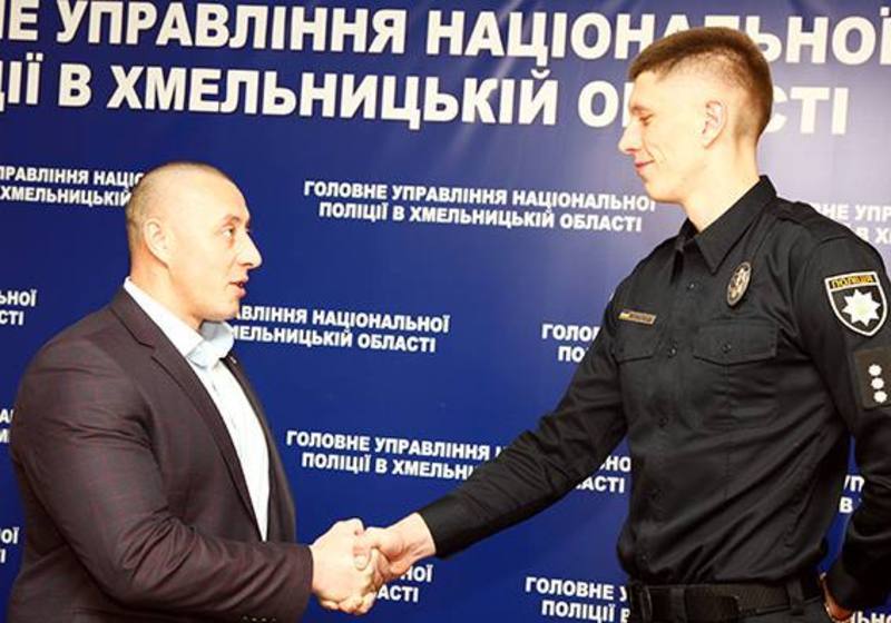 Міхалець "переїхав" до поліції Хмельницького