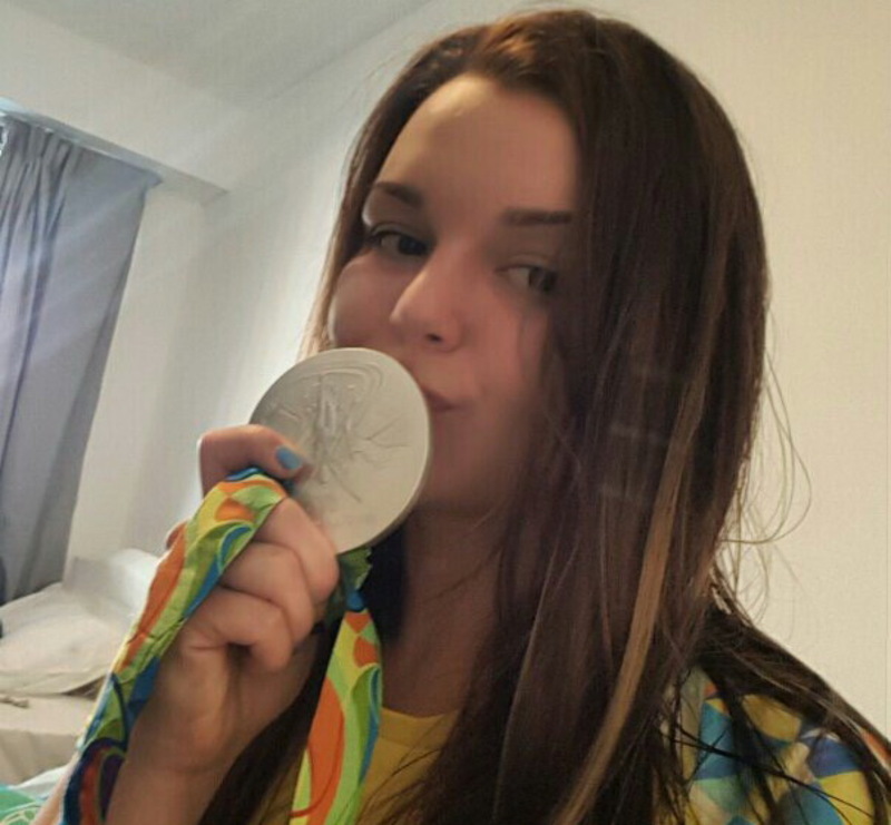 Аліна Комащук - срібна призерка Олімпіади-2016