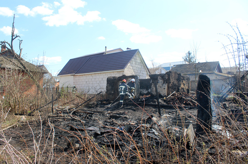 Вогнеборці ліквідували пожежу господарчої споруди