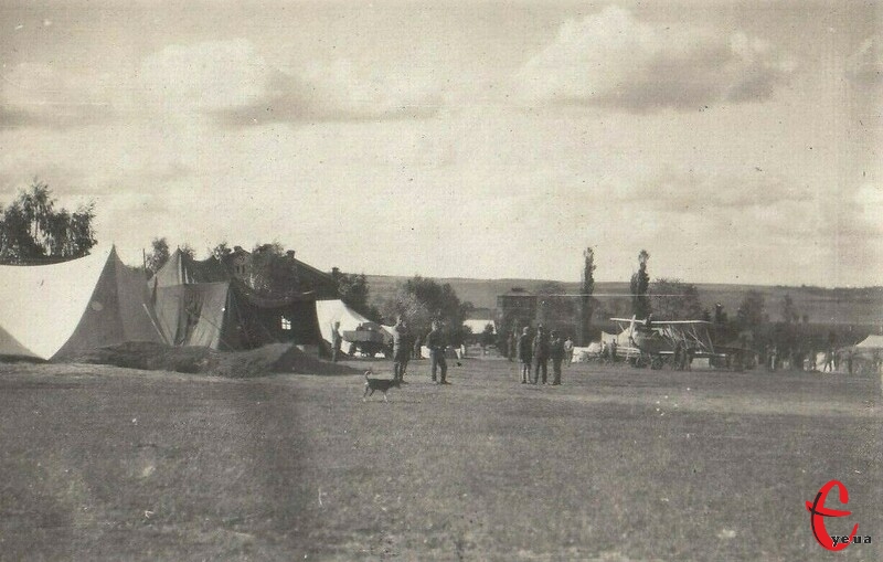 Аеродром у Проскурові, фото 1918 року