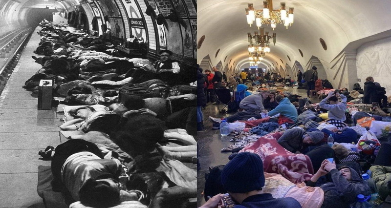 Лондонське метро у 1941 році та Харківське метро у 2022-му