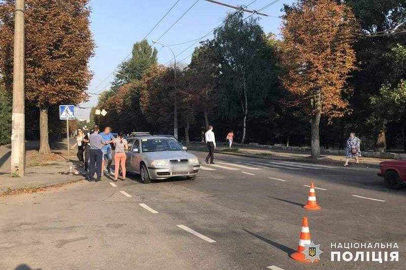 Аварія сталася на перехресті вулиць Проскурівської та Старокостянтинівське шосе