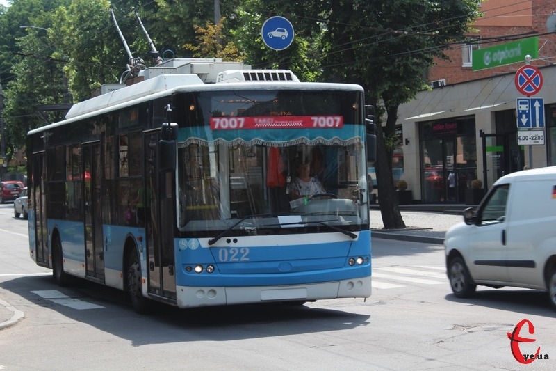 До 1 червня тролейбуси №20 та №57 не виходитимуть на свої рейси