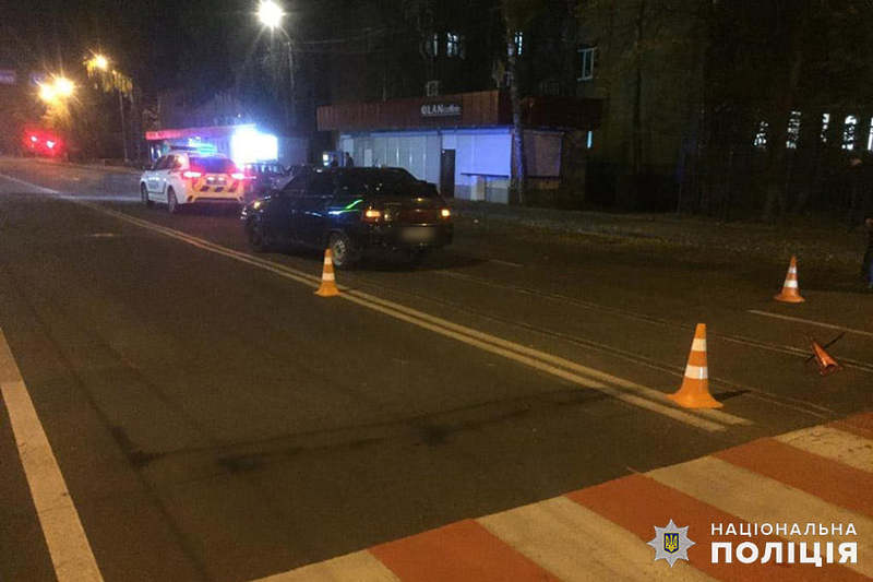 Аварія сталася на вулиці Шевченка