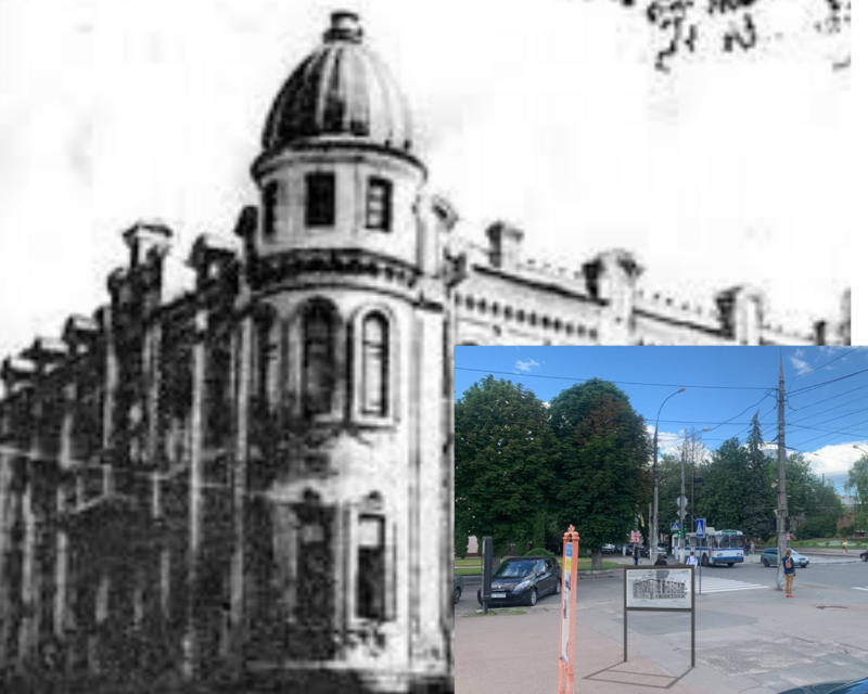 На вулиці Проскурівській можна буде побачити будинок Берлянта, побудований у 1910 році, зруйнований у 1941 році