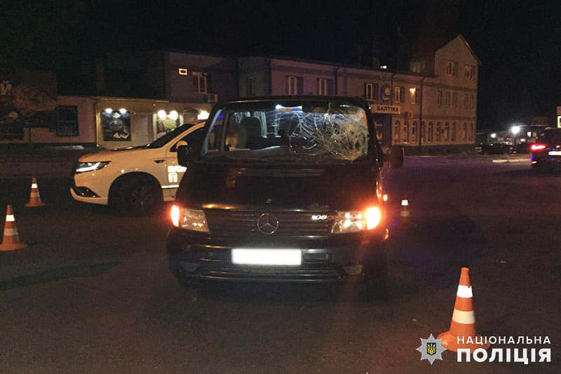 Аварія сталася на перехресті вулиць Чорновола та Красовського