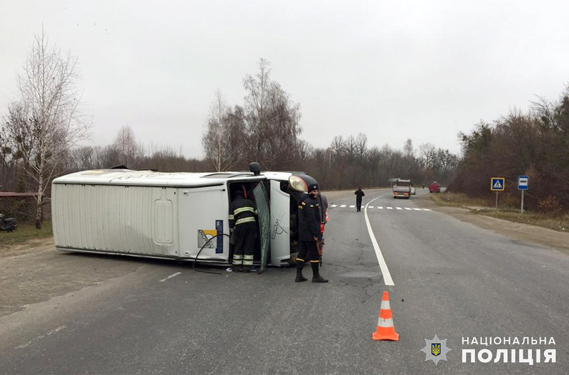 Аварія сталася неподалік села Западинці Красилівського району