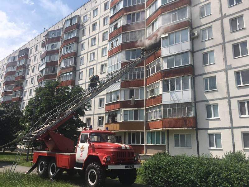 Пожежа виникла в будинку на вул. Михайлова, 24