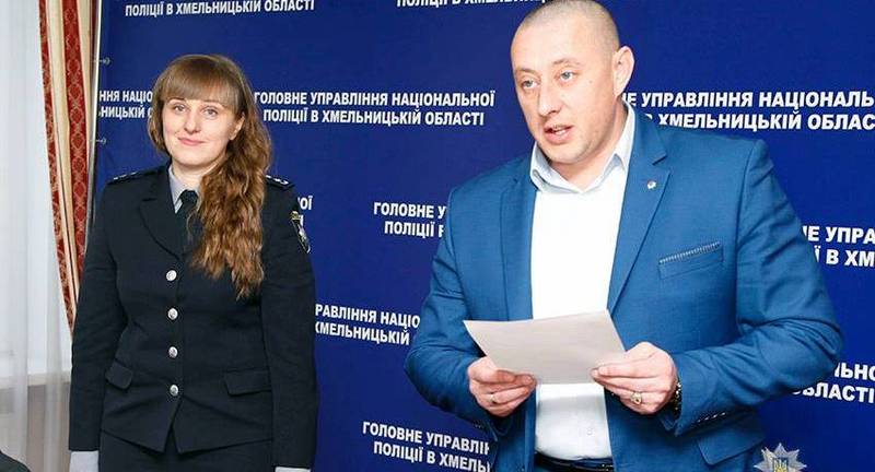 Головний поліцейський області Василь Віконський привітав колегу на новій посаді