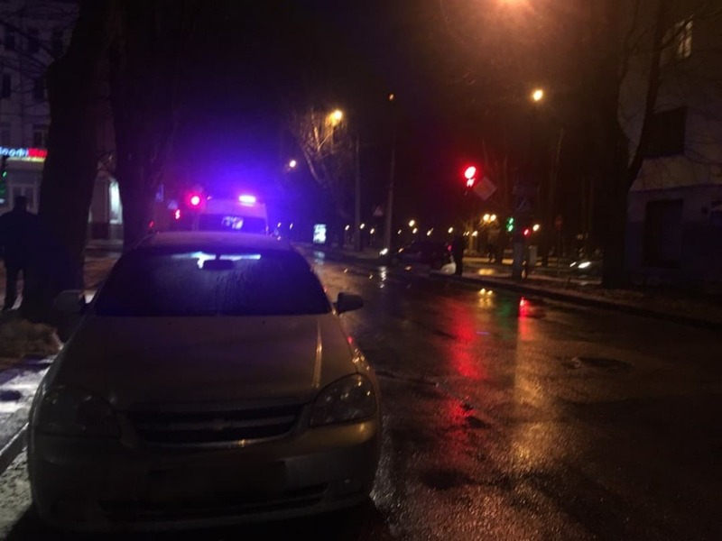 Аварія сталася на вулиці Героїв Майдану