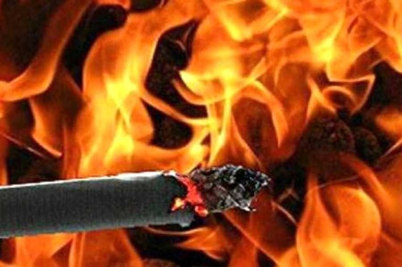 Причина пожежі – необережність під час паління