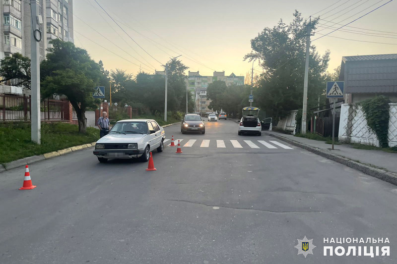 Аварія сталася близько 19-ї години на вулиці Ярослава Мудрого
