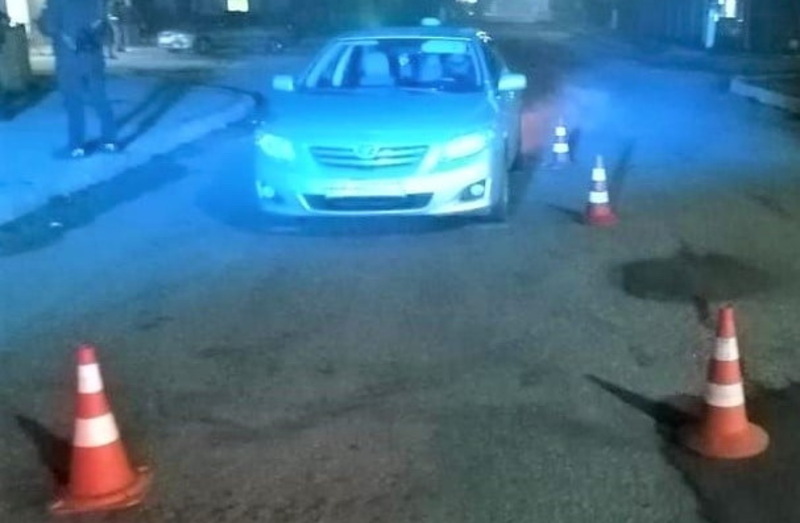 Автомобіль «Тойота Королла» після аварії помістили до арешт майданчику.