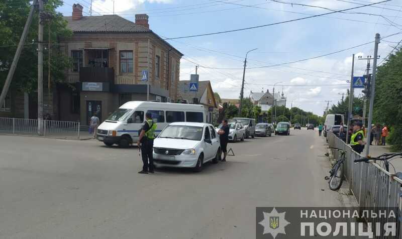 Аварія сталася на перехресті вулиць Шевченка та Миколи Микитюка