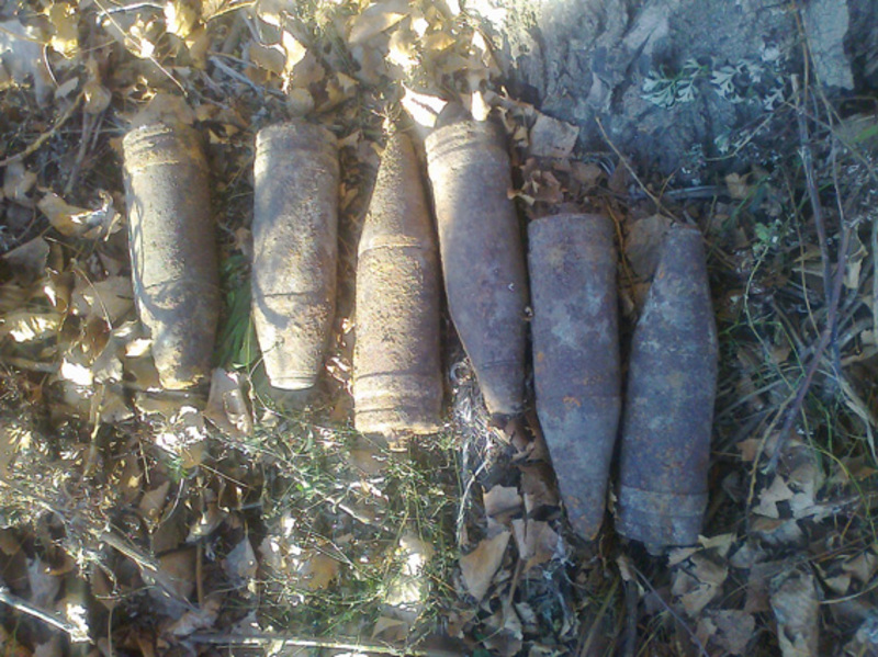 Сапери додатково виявили ще 12 артилерійських снарядів.