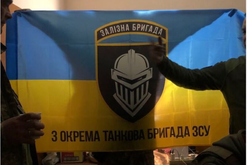 Офіцери 3-ї окремої танкової Залізної бригади, отримали державні нагороди від Президента України