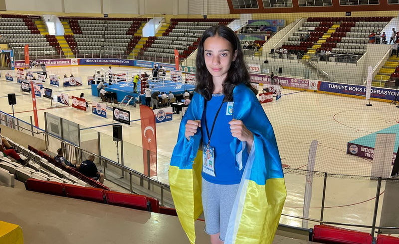 Уляна Овсепян стала чемпіонкою Європи з боксу серед дівчат 2008-2009 років народження