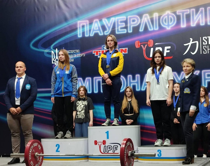 Тетяна Петренко зайняла перше місце на чемпіонаті України з паверліфтингу в Коломиї