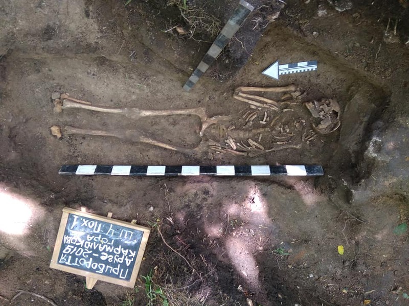 У залишках житла археологи натрапили на несподіванку – кістяк чоловіка