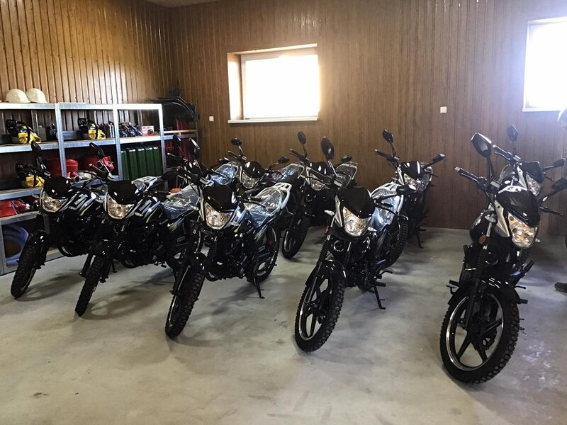 На мотоциклах лісівники діставатимуться тих місць, де автомобіль не проїде